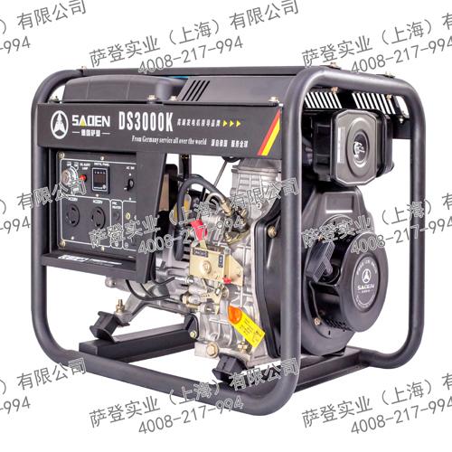 3kw小型柴油發(fā)電機 便攜式發(fā)電機 型號DS3000K